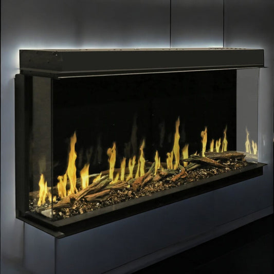 Modern Flames OR-MULTI Orion Multi Heliovision Fireplace w/ Free Taller Flames Upgrade