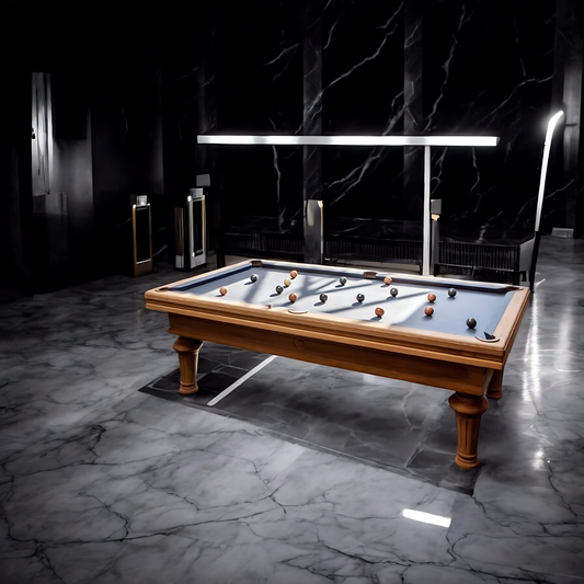 Billard Toulet Empereur Vintage American Pool Table – 7ft